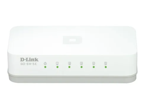 D-Link   5-Port Fast Ethernet Easy Desktop Switch   GO-SW-5E/E
