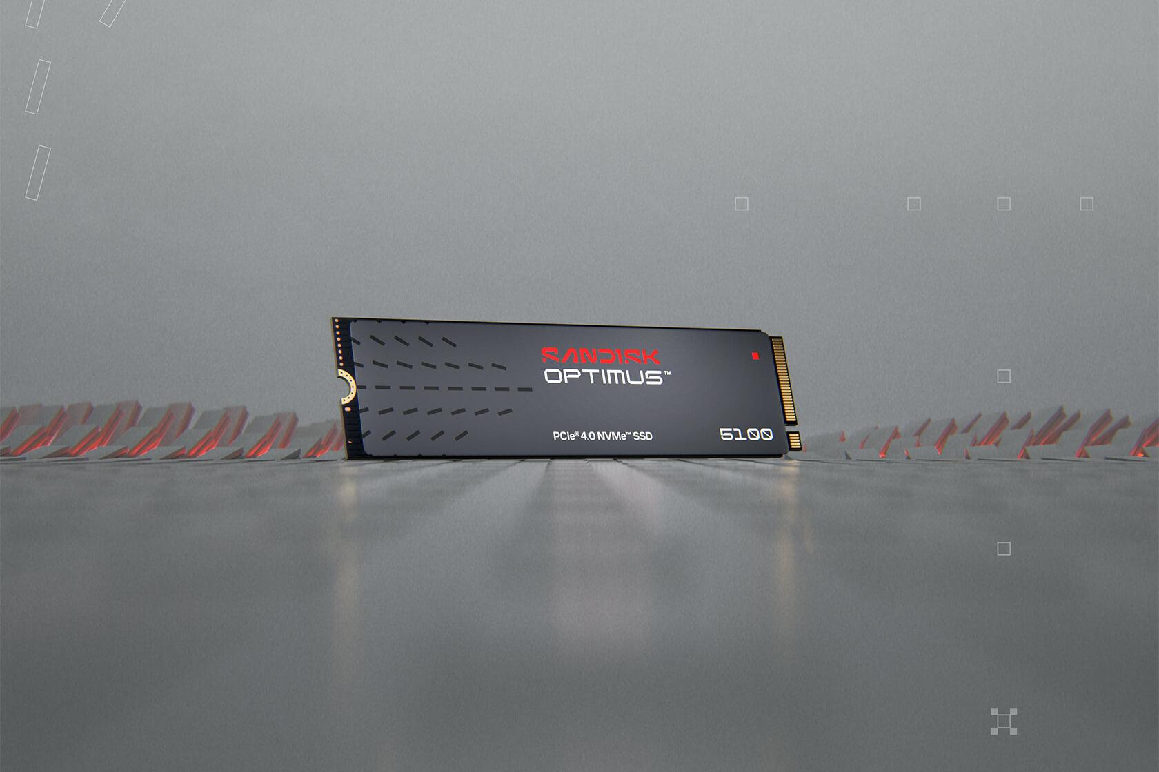 51f77616-dbf2-4899-b0d3-a15cdeac7a6e SSD SANDISK 600xTBW rating MTBF 1750000 h Read speed 7100 MB/s Write speed 6700 MB/s NVMe Yes PCI Express 4.0 M.2 1000 GB SDSP51100TAN-000E0