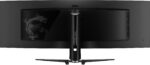 Monitor MSI 49 ” 5120 x 1440 pixels Dual QHD Native aspect ratio 32:9 QD-OLED Curved MPG491CQPXQD-OLED