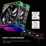 CASE FAN 120MM XPF360R.ARGB/12V XF073 XILENCE
