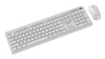 KEYBOARD +MOUSE WRL ENG/WH KBS-WPS-01-W GEMBIRD