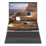 Asus   Zenbook Duo UX8407AA-SN066W   Moher Gray   14 ”   OLED   Touchscreen   2.8K   2880 x 1800 pixels   144 Hz   Anti-Reflective   Intel Core Ultra X9   378H   32 GB   LPDDR5X   Solid-state drive capacity 2000 GB   Intel Arc Graphics   Windows 11 Pro   802.11be   Bluetooth version 5.4   Keyboard language US international   Keyboard backlit   Warranty 24 month(s)   Battery warranty 12 month(s)