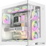 Gamemax Case   NEX C56 WH   ATX