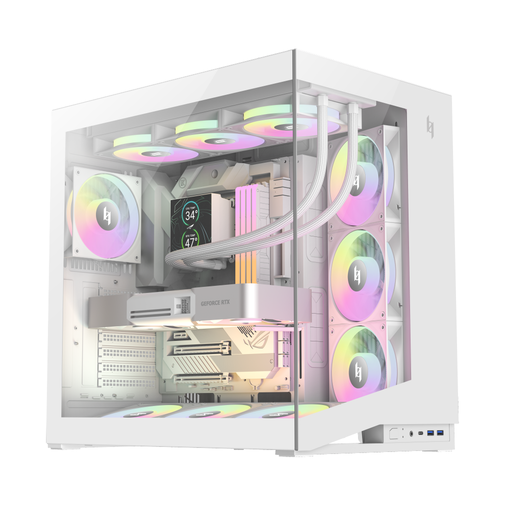 604284-nex-c56-wh-6931858712200-0.webp Gamemax Case NEX C56 WH ATX