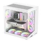 Gamemax Case   NEX C56 WH   ATX