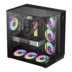 Gamemax Case   NEX C56 VC BK   ATX