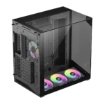 Gamemax Case   NEX C56 VC BK   ATX