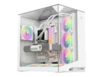 Gamemax Case   NEX C56 VC WH   ATX