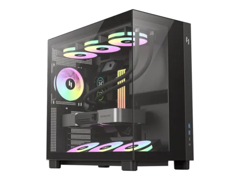 Gamemax Case   NEX C53 BK   ATX/BTF