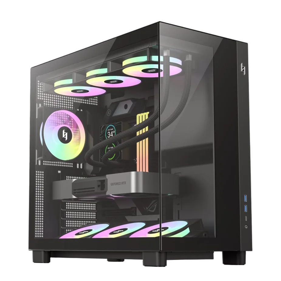 604288-nex-c53-bk-6931858712064-0.webp Gamemax Case NEX C53 BK ATX/BTF
