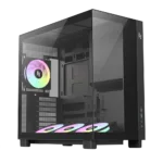 Gamemax Case   NEX C53 BK   ATX/BTF