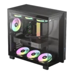 Gamemax Case   NEX C53 BK   ATX/BTF