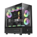 Gamemax Case   NEX C51 BK   ATX/BTF