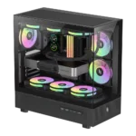 Gamemax Case   NEX C51 BK   ATX/BTF