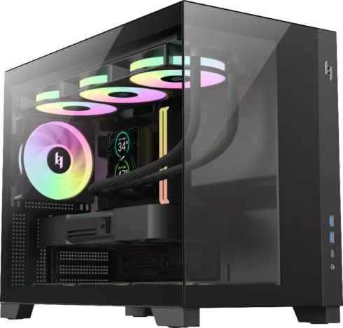 Gamemax Case   NEX C33 BK   MATX/BTF