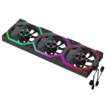 Gamemax FN12A-N2 WL-R   Case fan   Black