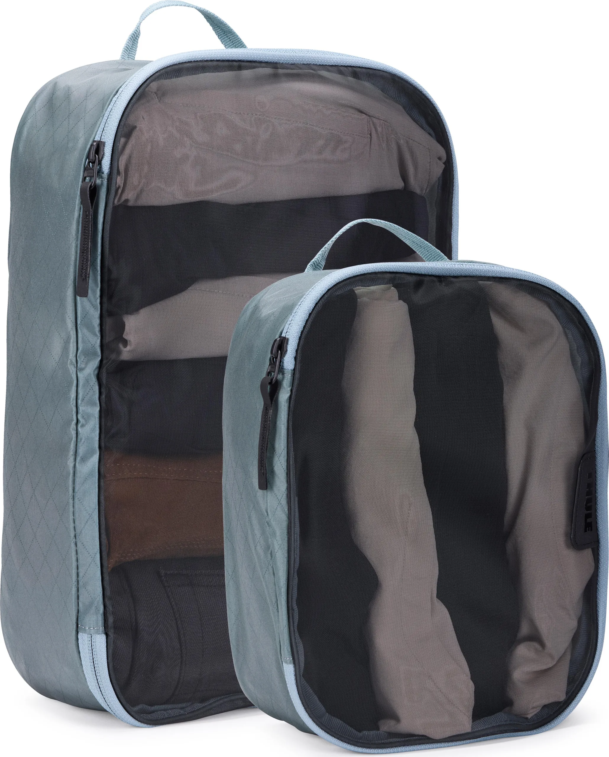 605027-3205578-085854261227-0.webp Thule Packing Cube Set, 1x Medium, 1x Small Packing Cube Pond Gray