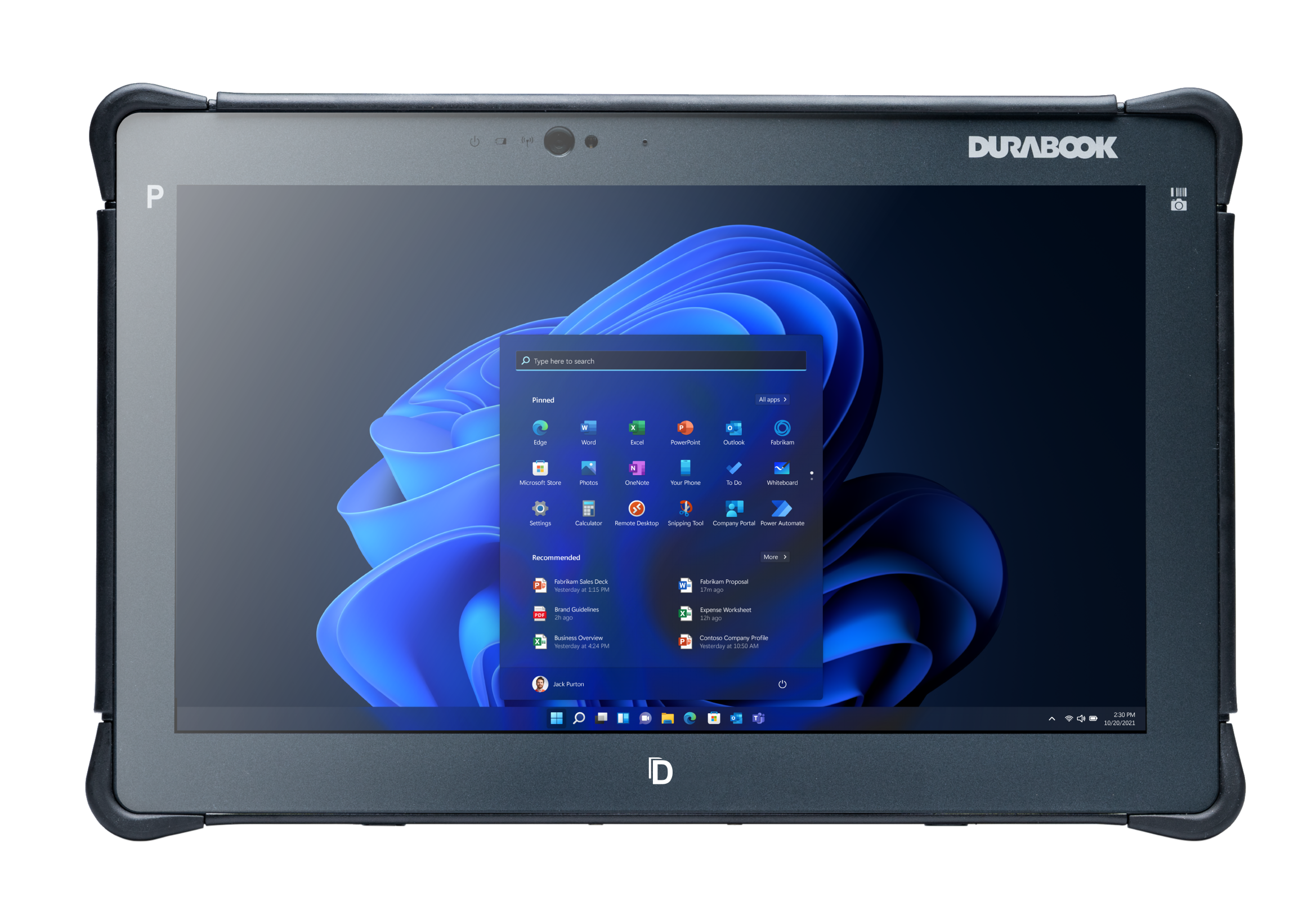 606240-r1g1q2debaxx-2000001418932-0.webp Durabook Rugged Tablet R11 11.6 ” Black 1920 x 1080 pixels Intel Core i5-1235U 16 GB 256 GB Wi-Fi Front camera 2 MP Rear camera 11 MP Bluetooth 5.3 Windows 11 Pro