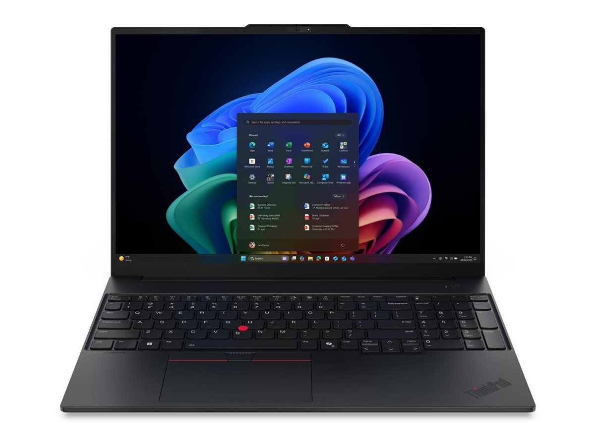 607167-21yc000bmx-0.webp Lenovo ThinkPad E16 Gen 4 16 WUXGA ULT5-325/16GB/512GB/Intel Graphics/WIN11 Pro/Nordic Backlit kbd/Black/FP/3Y Warranty