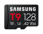 Samsung T9   MicroSD Card   128 GB   microSDXC   Flash memory class U3, V30, A2