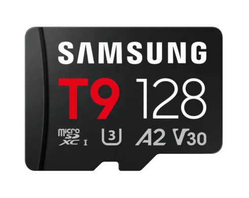 Samsung T9   MicroSD Card   128 GB   microSDXC   Flash memory class U3, V30, A2