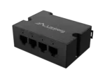 Lanberg Switch PoE Extender 1xIn 3xOut Fast Ethernet Din Rail at 30W metal clips   DIN-FE4-AT-30W
