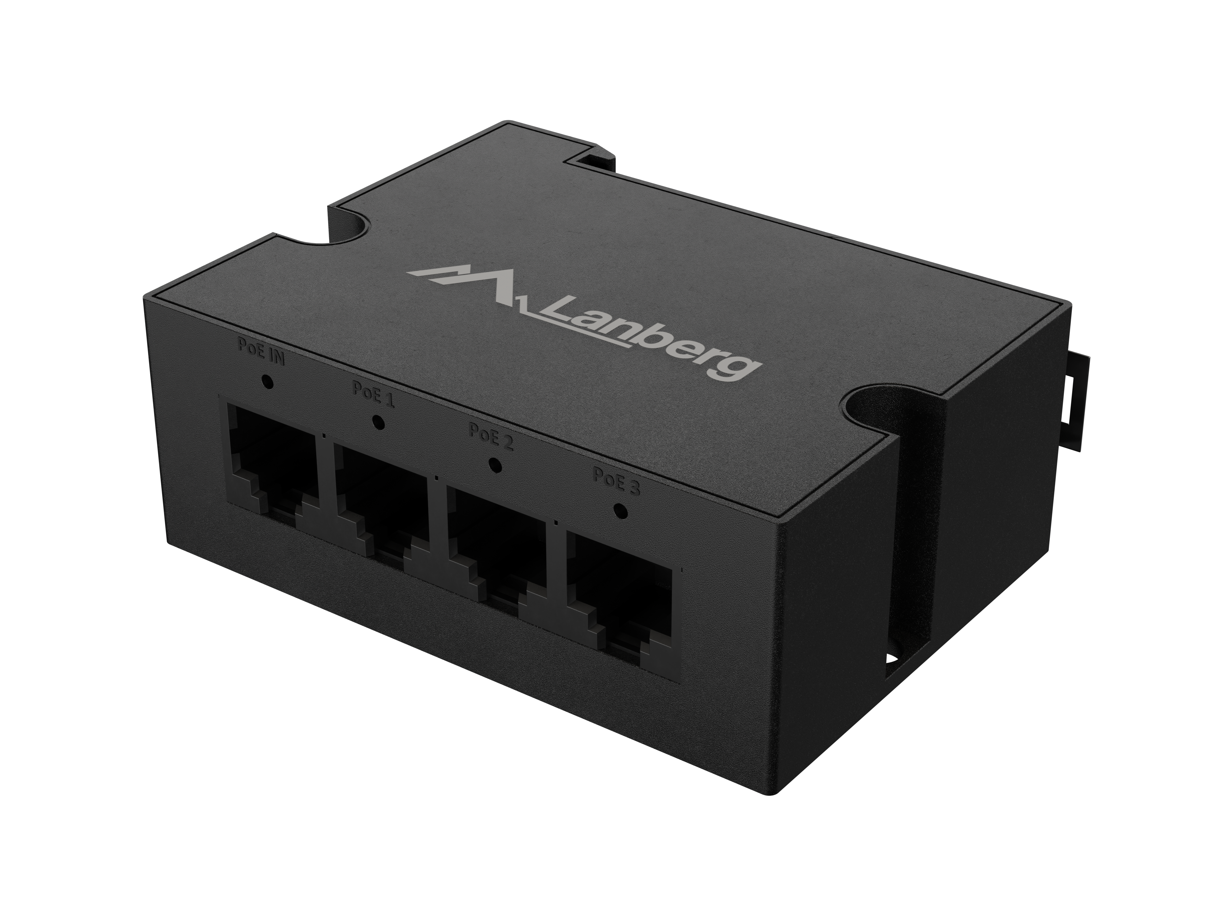 607264-din-fe4-at-30w-5901969447286-0.webp Lanberg Switch PoE Extender 1xIn 3xOut Fast Ethernet Din Rail at 30W metal clips DIN-FE4-AT-30W
