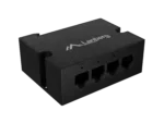 Lanberg Switch PoE Extender 1xIn 3xOut Gigabit Ethernet Din Rail BT 90W metal clips   DIN-GE4-BT-90W