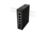 Lanberg Switch PoE 1xBT 3xAT SFP/ETH Din Unmanagment Fast Ethernet   ILFE-4P-1GE-1S-90
