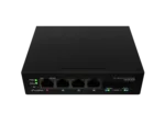 Lanberg Switch Light IndustrialPoE 1xBT 3xAT 2xSFP Din Unmanagment Gigabit Ethernet   ILGE-4P-2S-90   Unmanaged