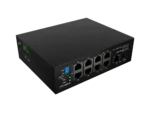 Lanberg Switch PoE 4xBT 4xAT SFP/ETH Din Unmanagment Fast Ethernet   ILFE-8P-1GE-1S-120   Unmanaged   Din rail, Rack
