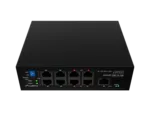 Lanberg Switch PoE 4xBT 4xAT SFP/ETH Din Unmanagment Fast Ethernet   ILFE-8P-1GE-1S-120   Unmanaged   Din rail, Rack