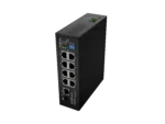 Lanberg Switch PoE 4xBT 4xAT SFP/ETH Din Unmanagment Fast Ethernet   ILFE-8P-1GE-1S-120   Unmanaged   Din rail, Rack