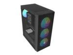 Fury PC Case   SHOBO SH8F ARGB   Black   Midi Tower