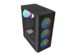 Fury PC Case   SHOBO SH8F ARGB   Black   Midi Tower