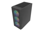 Fury PC Case   SHOBO SH8F ARGB   Black   Midi Tower
