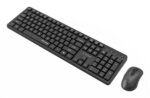 KEYBOARD +MOUSE WRL ENG/BLACK KBS-WMS-01 GEMBIRD