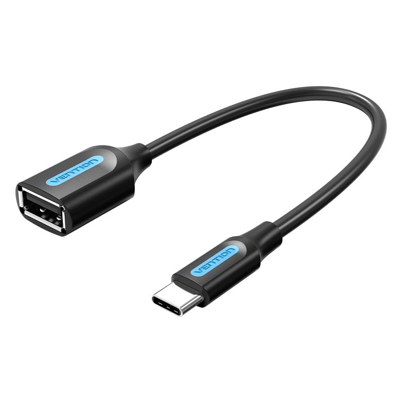 67837e2f-90d7-4a8e-b8c3-79651e9b1480 CABLE USB2.0C MALE TO A FEMALE/0.15M BLACK CCSBB VENTION
