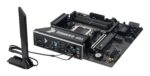 Mainboard ASUS AMD B850 SAM5 Micro-ATX Memory DDR5 Memory slots 4 1xPCI-Express 4.0 1x 1xPCI-Express 4.0 16x 1xPCI-Express 5.0 16x 3xM.2 1xHDMI 2xDisplayPort 4xUSB 2.0 2xUSB 3.2 2xUSB-C 1xPS/2 1xRJ45 3xAudio port TUFGAMINGB850M-EWIFI