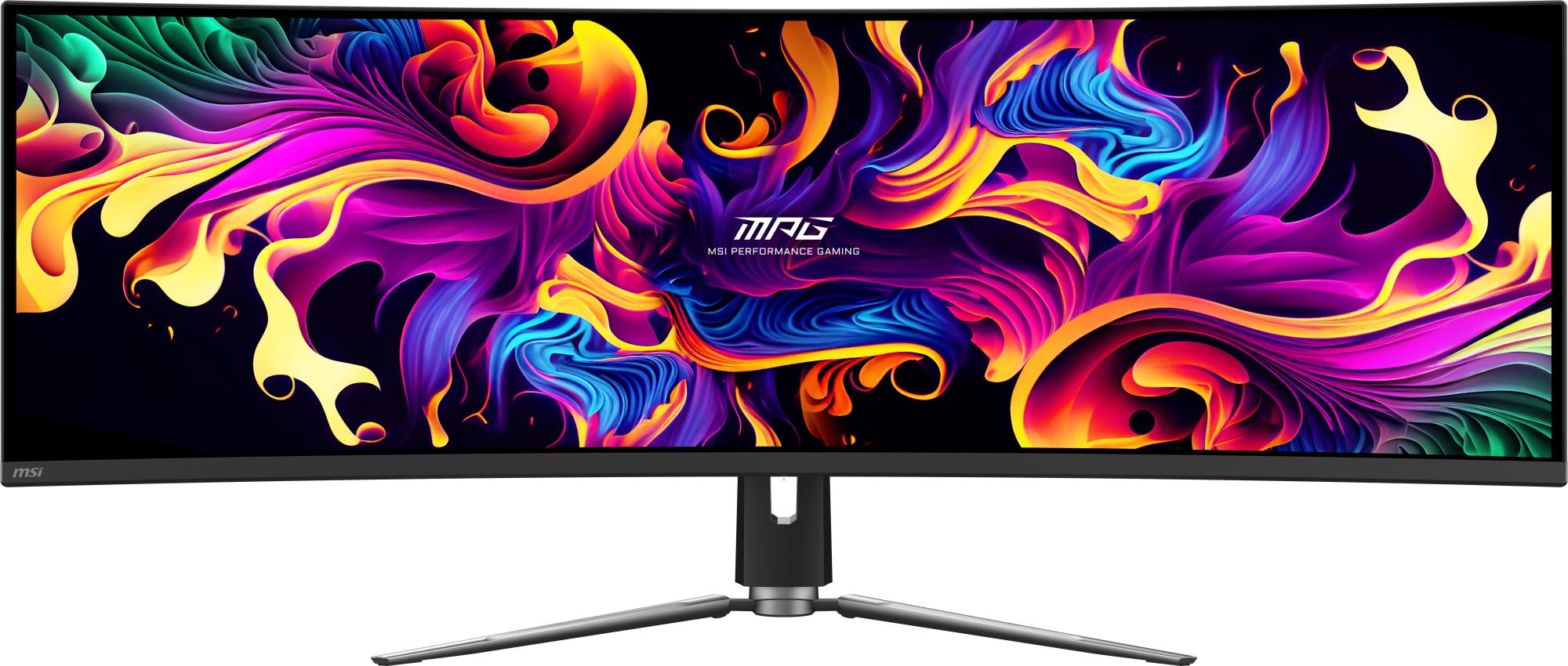 6ef581e5-1107-4a85-b217-d03828268107 Monitor MSI 49 ” 5120 x 1440 pixels Dual QHD Native aspect ratio 32:9 QD-OLED Curved MPG491CQPXQD-OLED