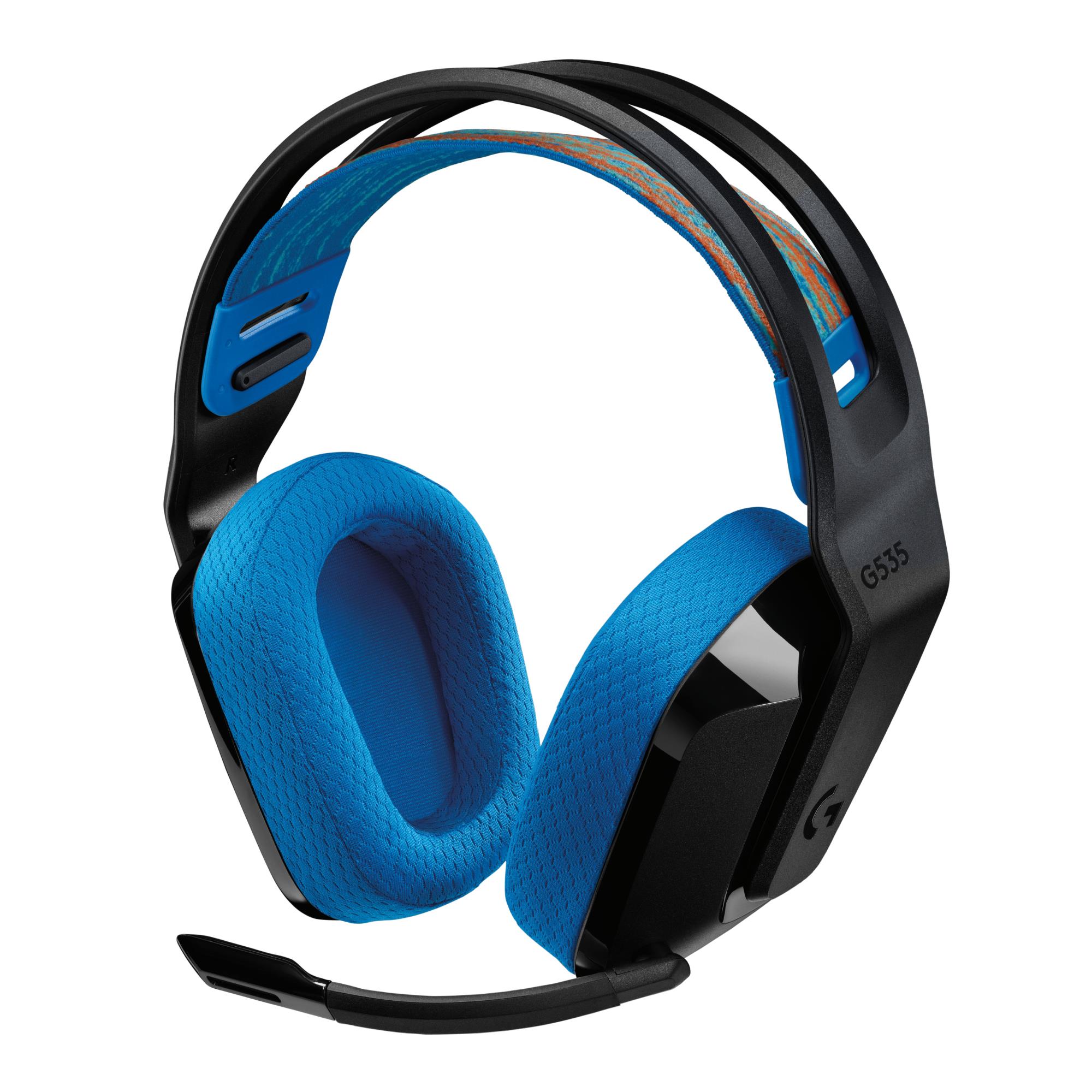81313643-fbc8-4f29-8c5f-85b1cdcff92f HEADSET G535 LIGHTSPEED/BLACK/BLUE 939-002219 LOGITECH