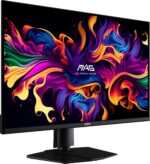 Monitor MSI 31.5″ Gaming Panel QD-OLED 3840×2160 16:9 165Hz 0.03 ms Swivel Pivot Height adjustable Tilt Colour Black MAG321UPQD-OLED