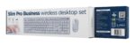 KEYBOARD +MOUSE WRL ENG/WH KBS-WPS-01-W GEMBIRD