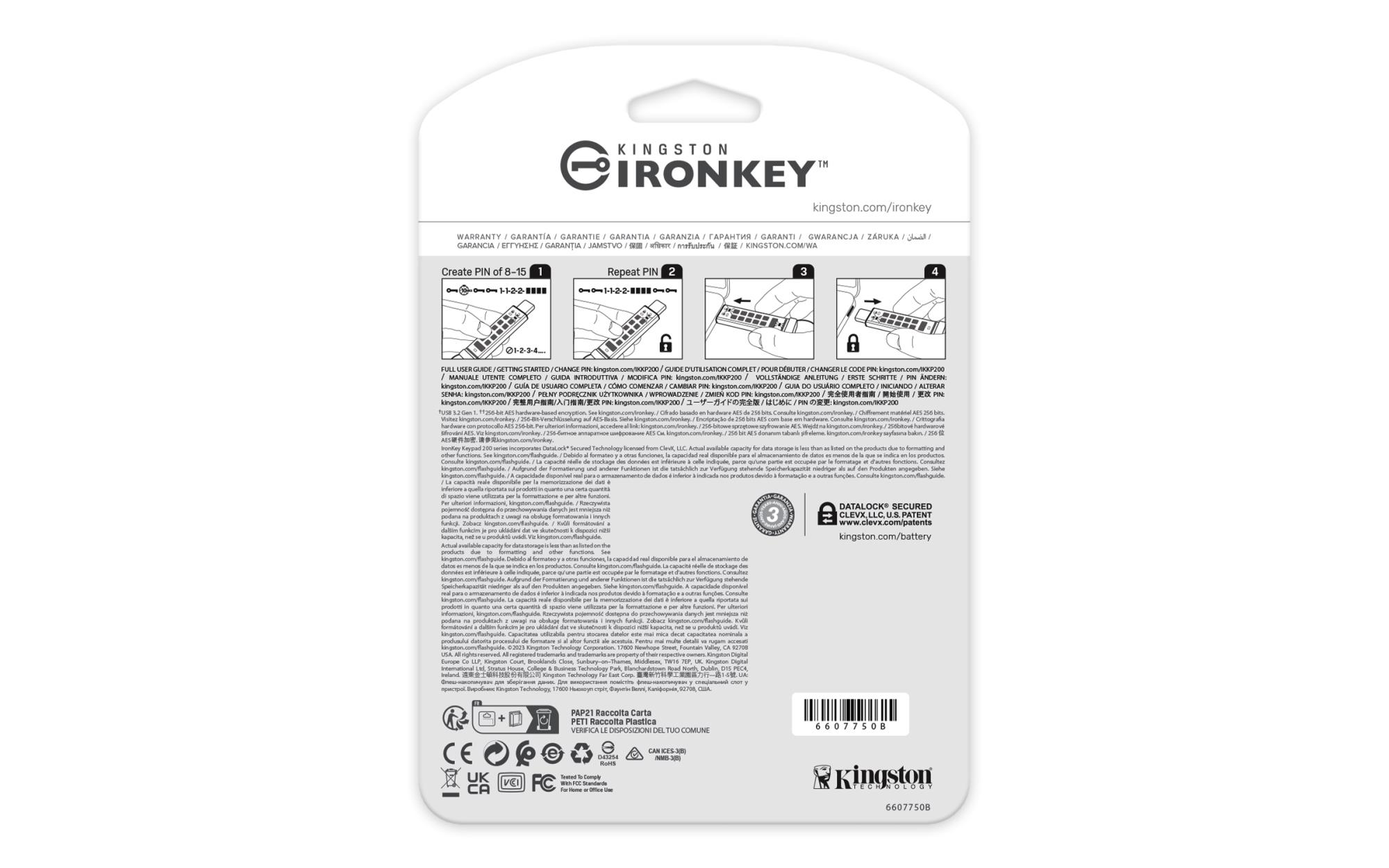 8d459337-55e2-4511-aa41-a5c4c111110d MEMORY DRIVE FLASH USB-C/16GB IKKP200C/16GB KINGSTON