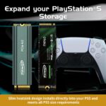 Fikwot FN960 2TB M.2 2280 NVMe PCIe Gen4 x4 SSD su radiatoriumi (Heatsink)