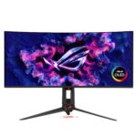 Monitor ASUS 34 ” 3440 x 1440 pixels Wide Quad HD Native aspect ratio 21:9 QD-OLED Curved 90LM0CU0-B01971