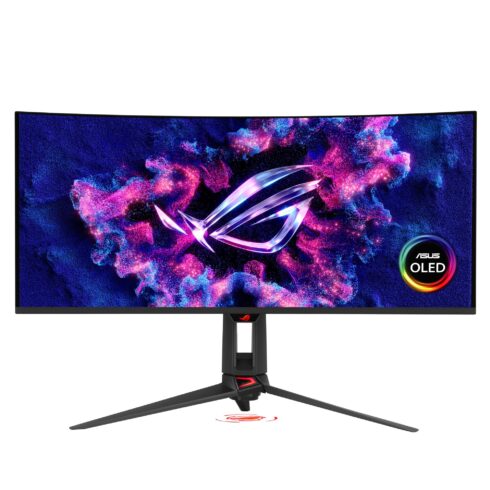 Monitor ASUS 34 ” 3440 x 1440 pixels Wide Quad HD Native aspect ratio 21:9 QD-OLED Curved 90LM0CU0-B01971