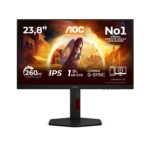 LCD Monitor AOC 23.8 ” 1920 x 1080 pixels Full HD Native aspect ratio 16:9 LED Flat 24G4ZR