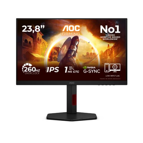 LCD Monitor AOC 23.8 ” 1920 x 1080 pixels Full HD Native aspect ratio 16:9 LED Flat 24G4ZR