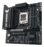 Mainboard ASUS AMD B850 SAM5 Micro-ATX Memory DDR5 Memory slots 4 1xPCI-Express 4.0 1x 1xPCI-Express 4.0 16x 1xPCI-Express 5.0 16x 3xM.2 1xHDMI 2xDisplayPort 4xUSB 2.0 2xUSB 3.2 2xUSB-C 1xPS/2 1xRJ45 3xAudio port TUFGAMINGB850M-EWIFI